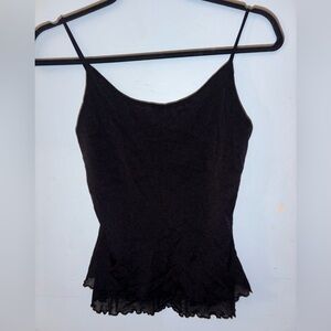 Brandy Melville Black Spaghetti Strap Camisole